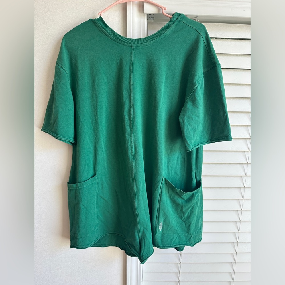 Free People Hot Shot Tee Romper